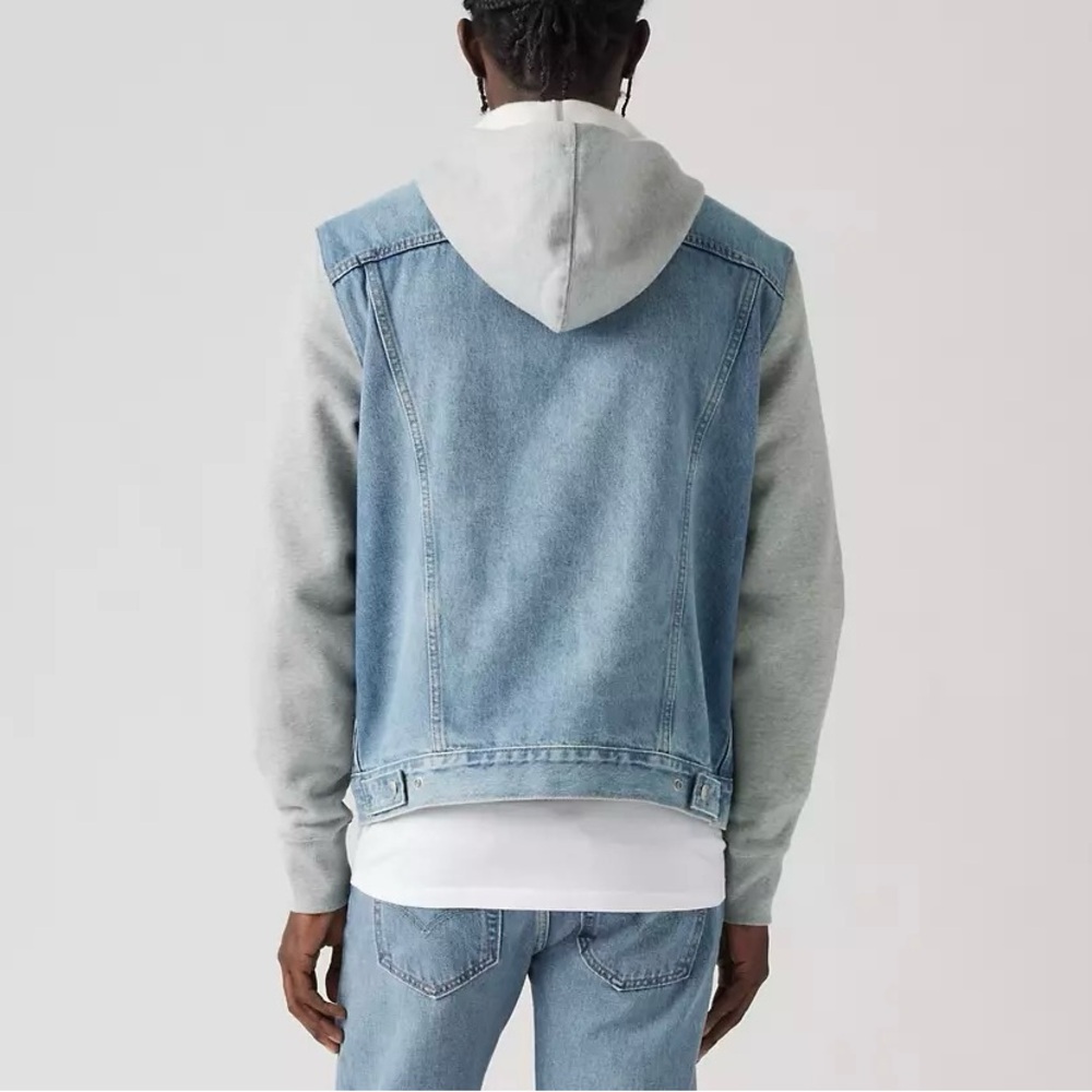 Levi’s Hybrid Hoodie Trucker Jacket - Picture 4 of 8